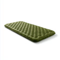 Colchonetas para Camping - TPU - 196x74x9 cm - Verde oliva - acolchada con celdas cuadradas