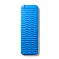 Colchonetas para Camping - TPU - 191x59x6 cm - Azul - ondulada con almohada integrada