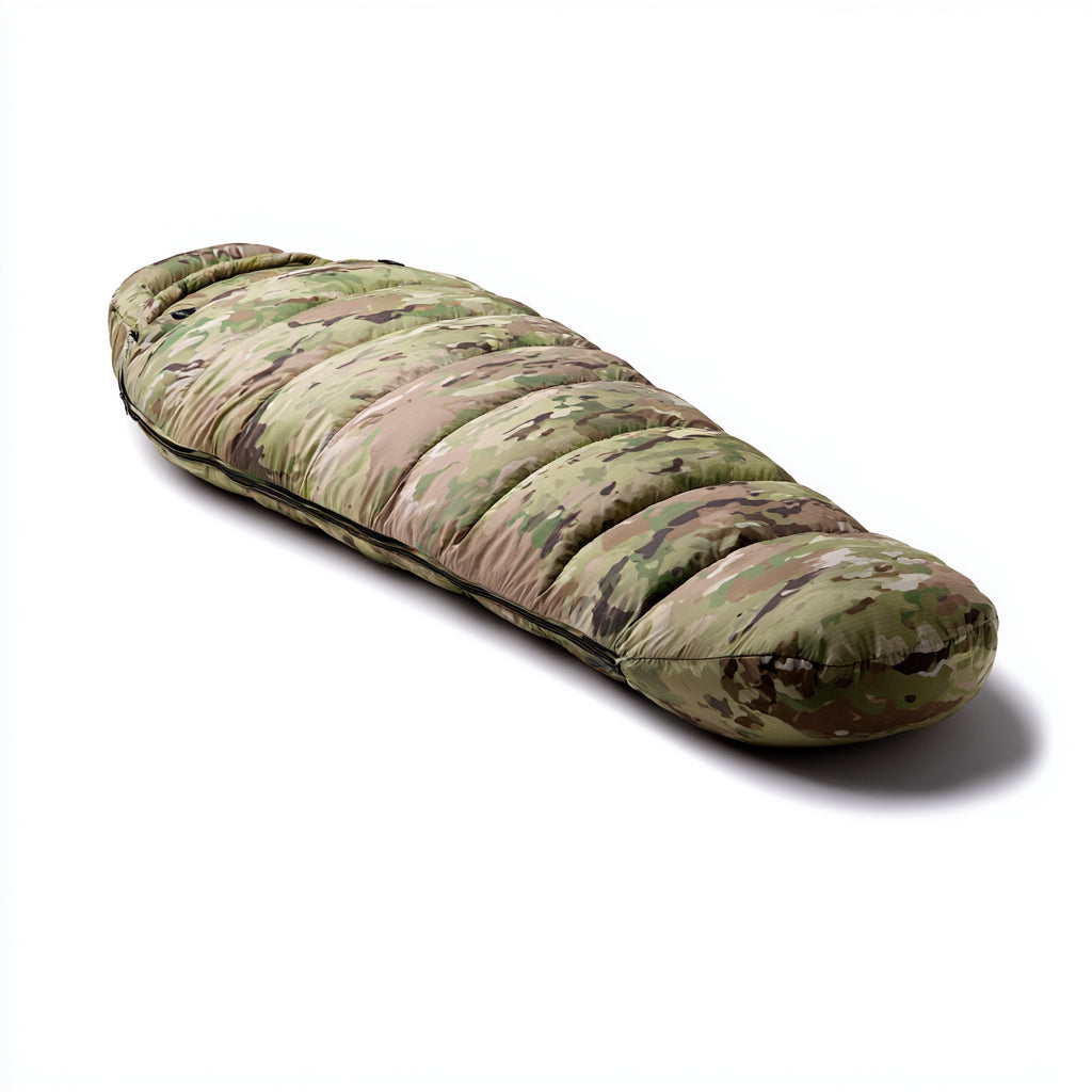 Sacos de Dormir - Poliéster - 233x90 cm - Multicolor - Tipo momia camuflaje para camping y actividades al aire libre