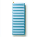 Colchonetas para Camping - TPU - 191x60x7 cm - Azul claro - horizontal con valvula superior