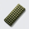 Colchonetas para Camping - TPU - 187x64x8 cm - Verde oliva - acolchada con celdas cuadradas