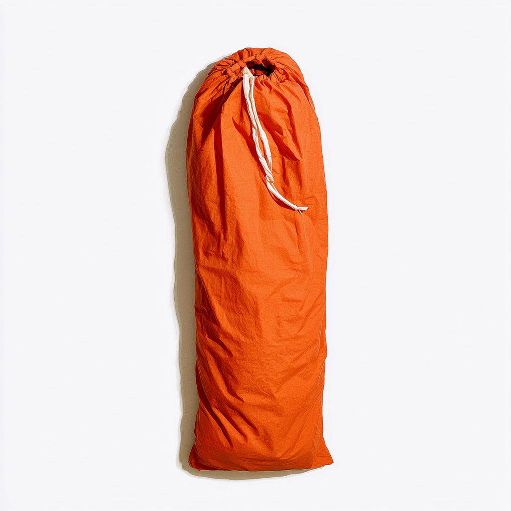Sacos de Dormir - Poliéster - 220x84 cm - Naranja - Tipo momia compacto para camping y excursiones